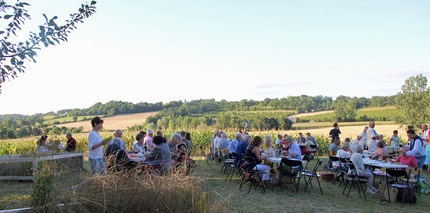 Photo du repas champêtre 2019