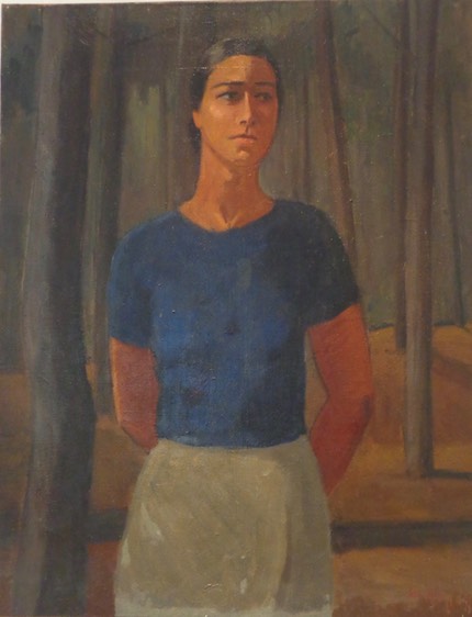 Odette BOYER-CHANTOISEAU  Autoportrait 1941