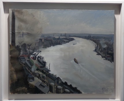 La garonne vue de Lormont 1957