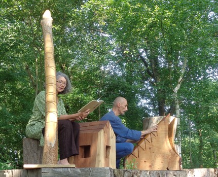 Patricia Chatelain, en poésie José Le Piez en musique 