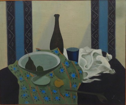 JEAN SOULAN NATURE MORTE À LA BOUTEILLE 