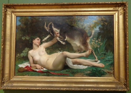 William-Adolphe BOUGUEREAU Une bacchante 1862 