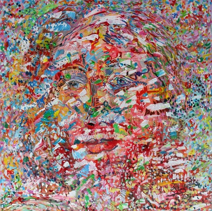 les couleurs de la pluie acrylique sur toile 100 x 100 cm 2024 kKZ7HaXJ