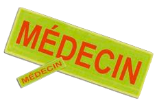 Badges médecin noshadow